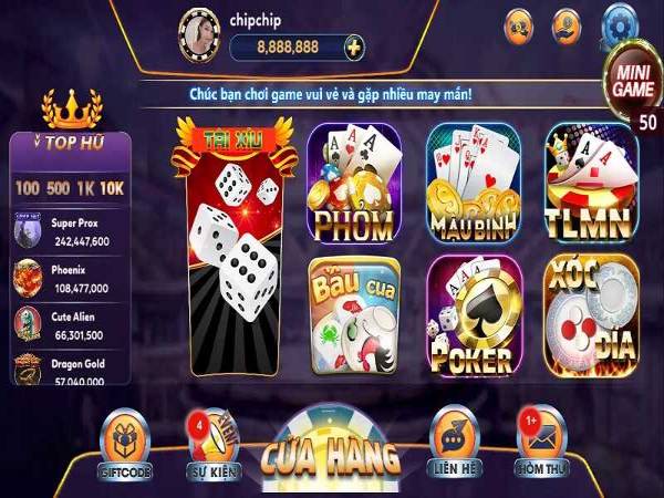 Ảnh 1: Vài nét về cổng game Sin88