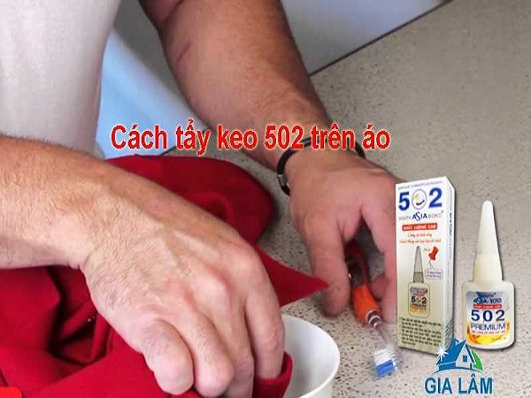 Các cách gỡ keo 502 dính trên gỗ, kính và vật dụng khác