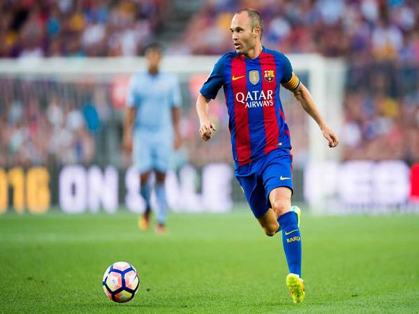 Tiền vệ Andrés Iniesta